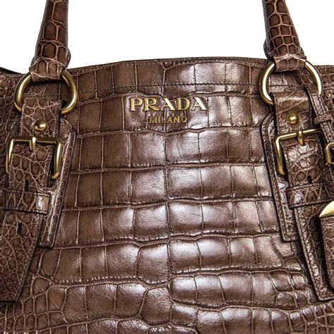 prada croc bag|prada alligator bag.